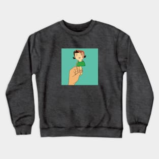 Ice cream woman #2 Crewneck Sweatshirt